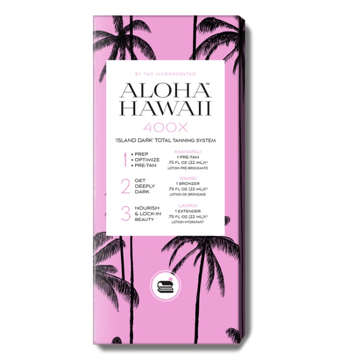 TAN INC ALOHA HAWAII PACKET BOX