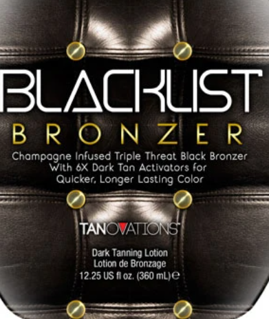 Blacklist Bronzer™ Champagne Infused Triple Threat Black Bronzer Pkts