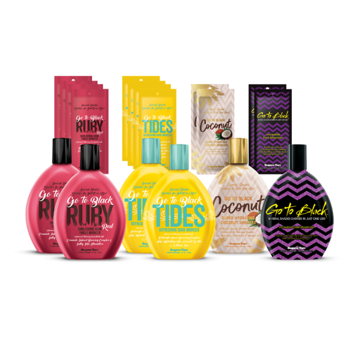 Supre Go To Black Intro Kit 2026 - Bold Bronzing & Tingle Formula Kit