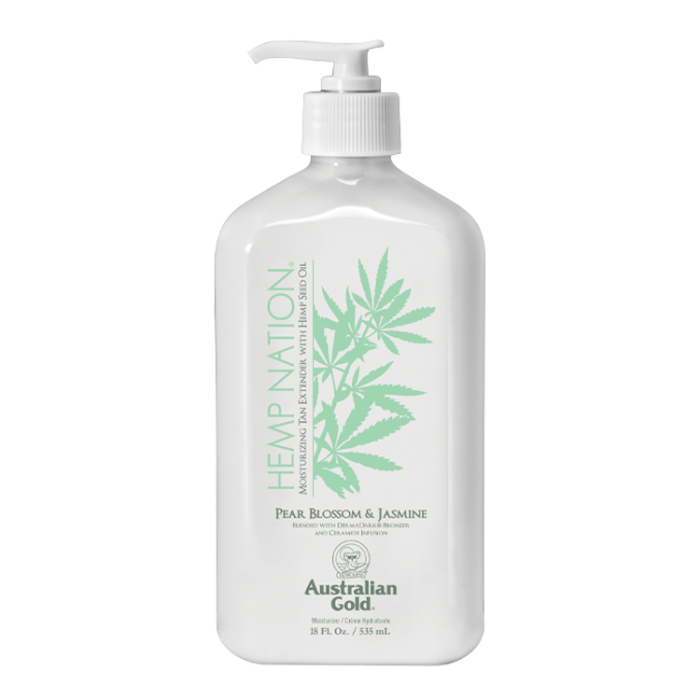 Australian Gold Hemp Nation Pear Blossom & Jasmine Tan Extender Australian Gold Hemp Nation Pear Blossom & Jasmine Tan Extender