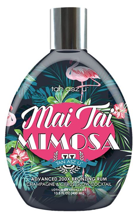 Mai Tai Mimosa Advanced 200X Bronzing Rum Champagne & Citrus Glow Cocktail