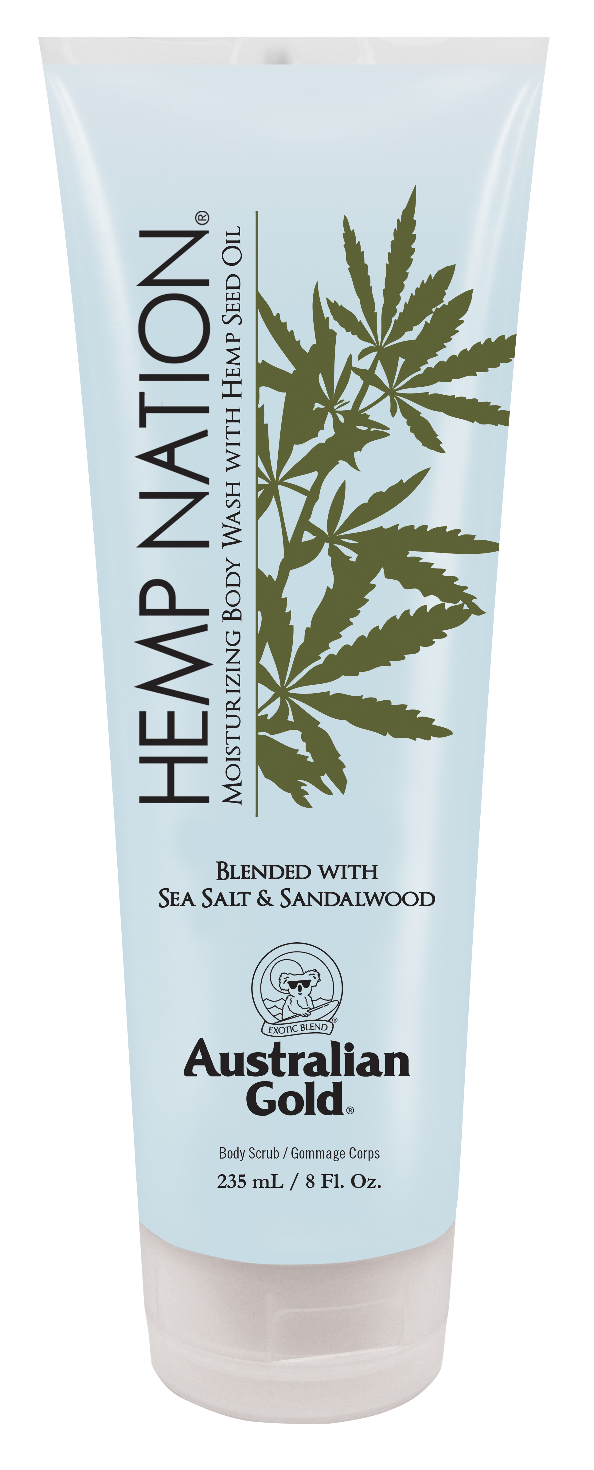 Hemp Nation Sea Salt & Sandalwood Body Wash