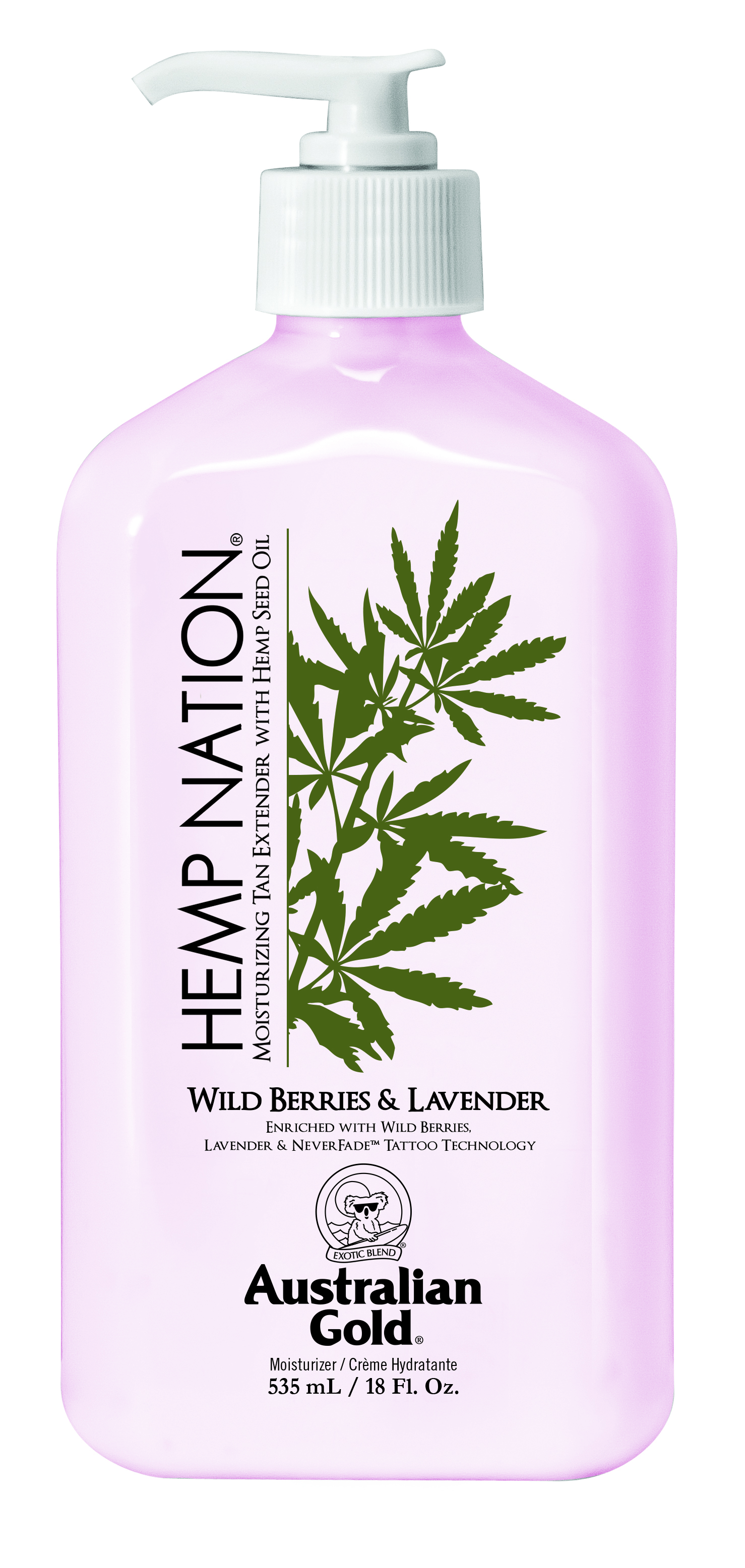 Hemp Nation Wild Berries & Lavender Tan Extender