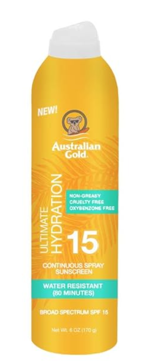 Australian Gold Hydration SPF 15 Continuous Spray