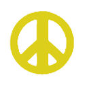 Peace Sign Body Stickers