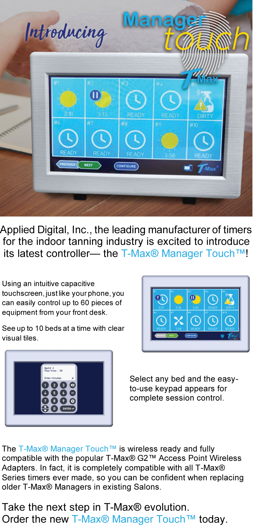 T-MAX MANAGER TOUCH 