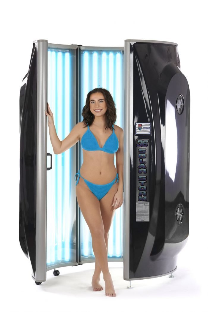 Solar Storm 36ST Commercial 220V Stand-Up Tanning Booth ( Call for Total Pricing and delivery time